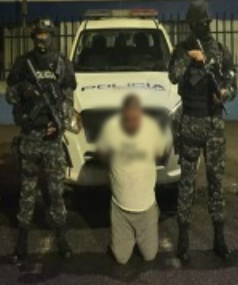 Policía Nacional capturó a un ciudadano, por el delito de asesinato en Imbabura
