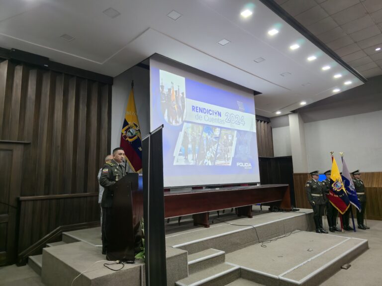 La Subzona de Policía Loja presentó la Rendición de Cuentas correspondiente al periodo fiscal 2024
