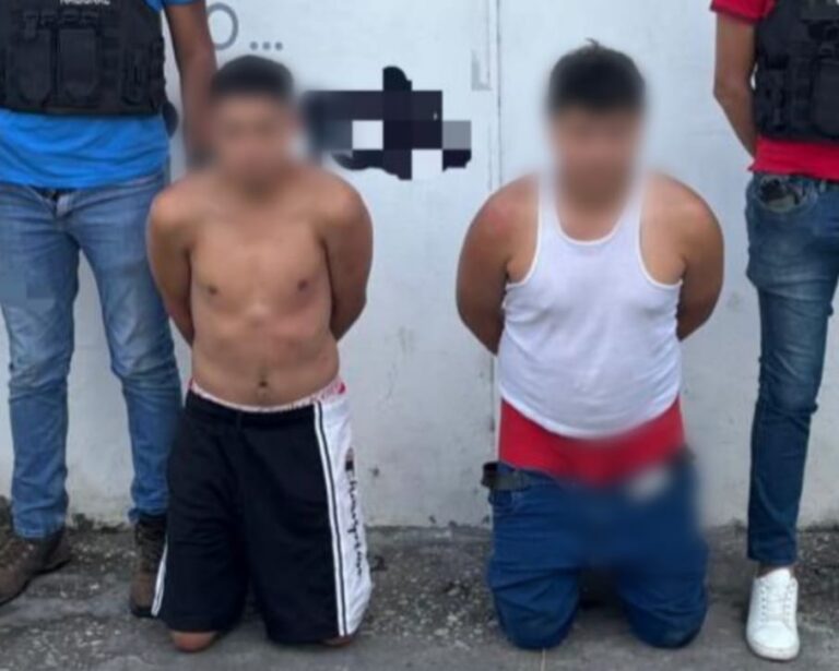 La Policía Aprehendió a dos Integrantes de un Grupo Delictivo por Extorsión