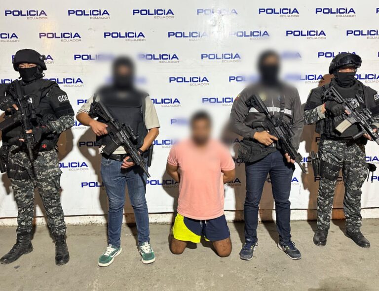 Policía Nacional capturó a un ciudadano, por el delito de asesinato en El Oro