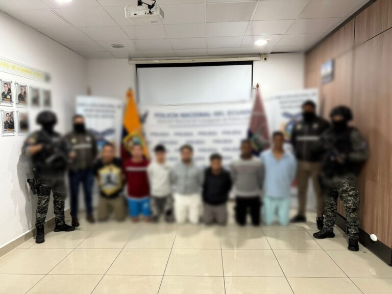 Policía afectó una organización delictiva vinculada a los delitos de asociación ilícita, robo y asalto a personas en Quito