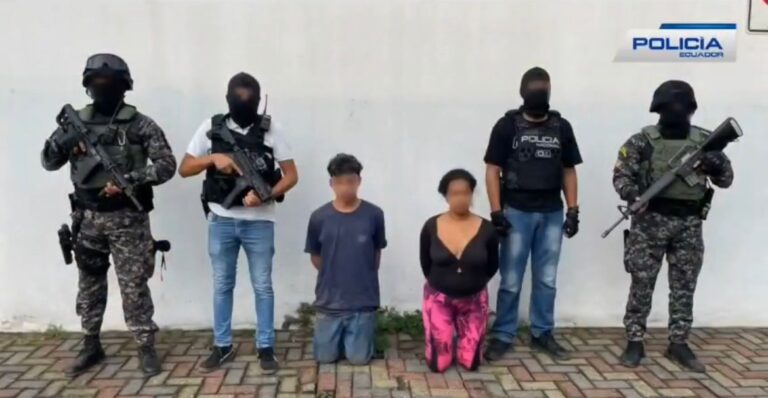 Policía liberó a un ciudadano víctima de secuestro y aprehendió a dos integrantes del GAO “Los Lobos”, por este delito en Los Ríos