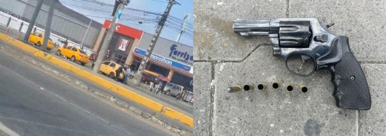 Policía frustra asalto a vehículo blindado en Guayaquil