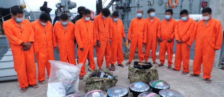 Golpe al narcotráfico: Bloque de Seguridad incauta 14 toneladas de droga y aprehendió a 11 personas