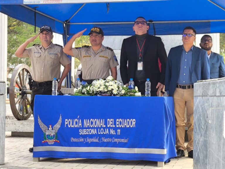 Policía Nacional lanza la campaña “Comunidad Alerta y Segura” en Loja