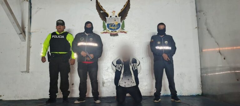 Policía Nacional captura a presunto implicado en triple asesinato ocurrido en Catamayo, Loja