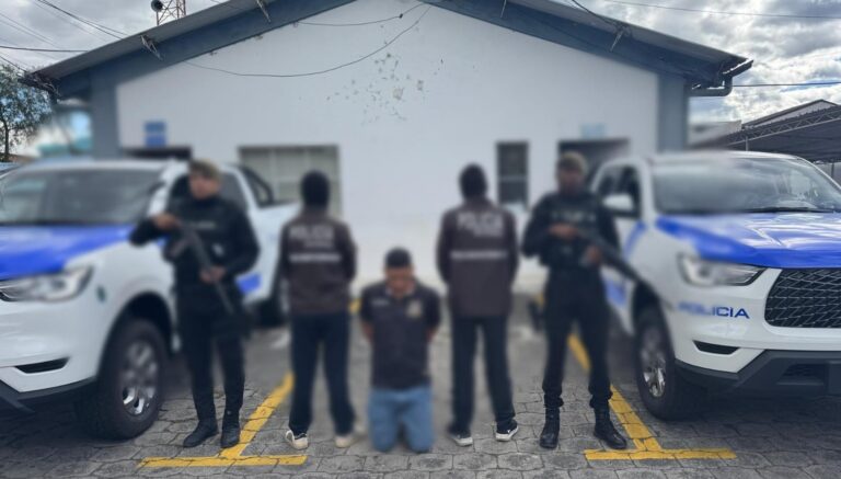 Policía capturó a un ciudadano por el delito de femicidio en Imbabura