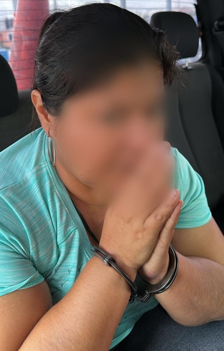 Policía Nacional aprehendió a una ciudadana por el delito de tenencia y porte de armas de fuego en Guayaquil
