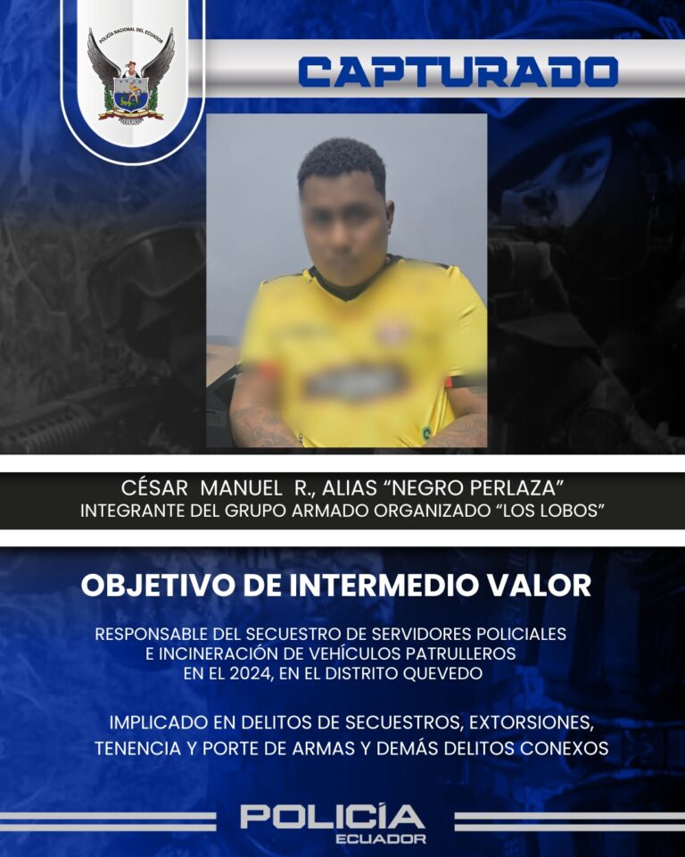 Capturado Objetivo De Intermedio Valor En Quevedo Durante Operativo Fénix 204