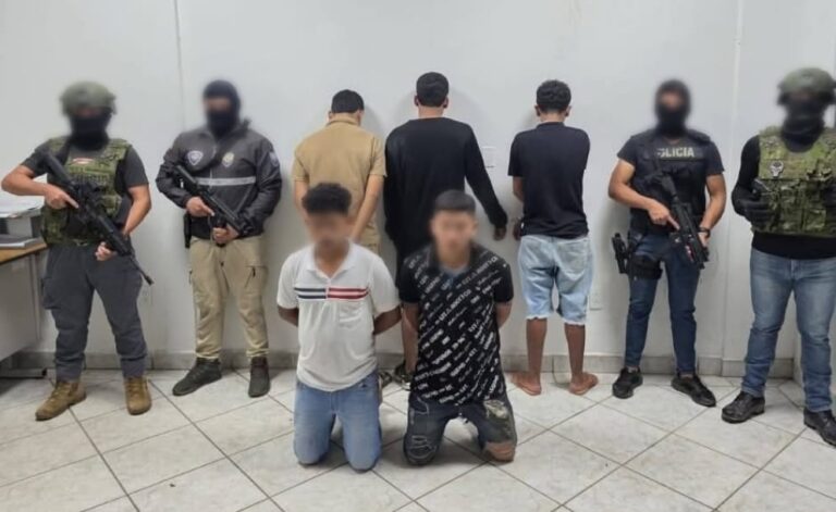 Policía capturó a cinco sujetos en Operativo Apolo 6   