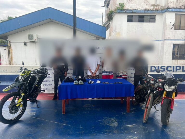 Golpe a la estructura criminal “Los Lobos” por asesinato en la provincia de Napo