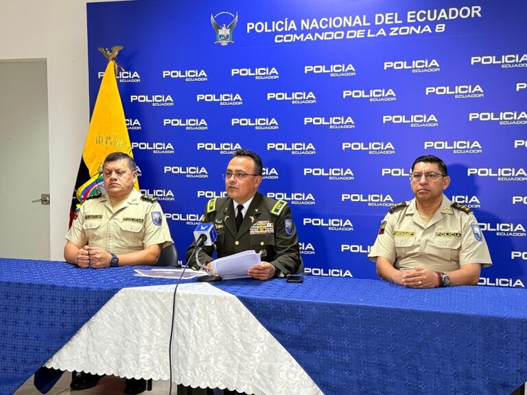 Policía Judicial libera a ciudadano secuestrado y aprehende a tres implicados en Guayaquil