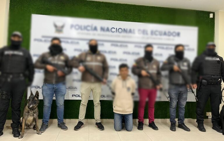 Policía Nacional incautó más de 100 kilos de marihuana en Carchi