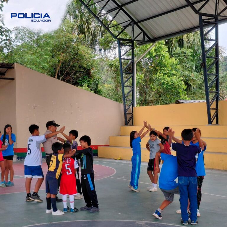 Poliscout: Policía Nacional construye espacios seguros para los infantes en la región Sierra y Amazonía