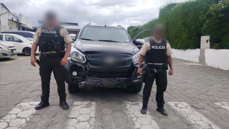 Policía Nacional recuperó un vehículo reportado como robado