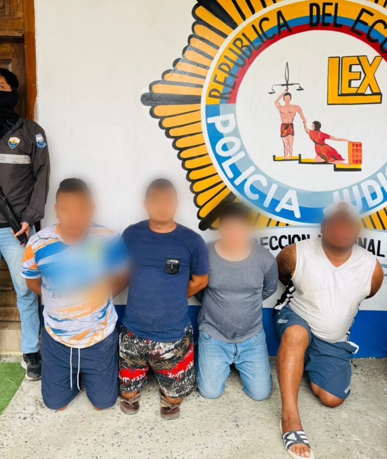 Golpe contundente al crimen organizado en Manabí: afectamos a una organización que operaba en ejes viales