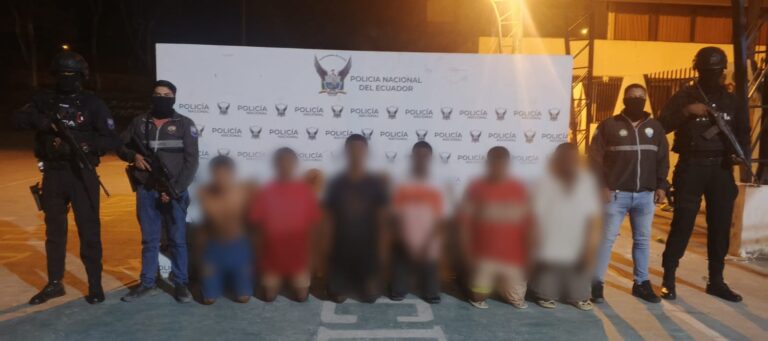 Seis presuntos vinculados al GDO «Los Gansters» fueron capturados, entre ellos alias «Mil Dólar» un Objetivo de Intermedio Valor
