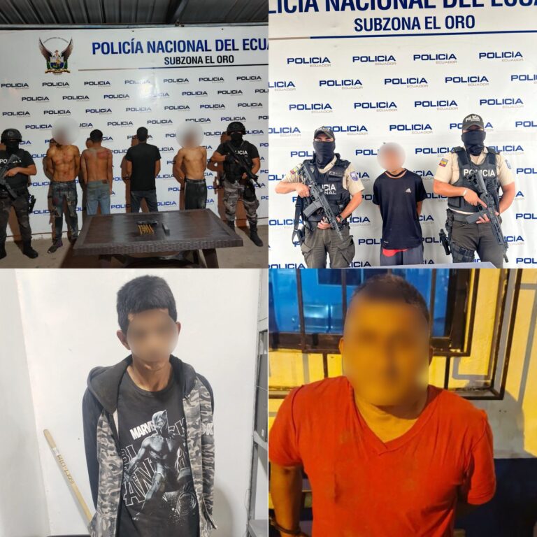 Operativo «Apolo» permite la aprehensión de integrantes de estructuras delictivas