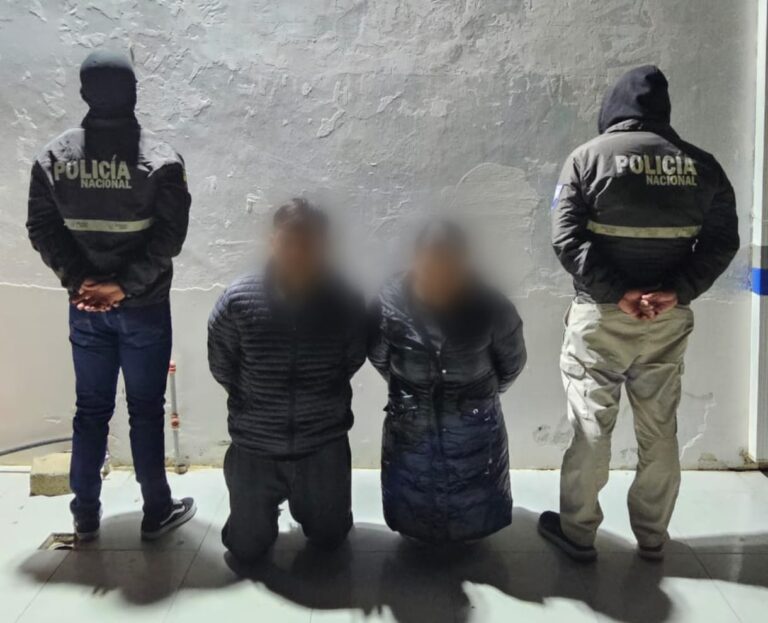 Policía aprehende a dos ciudadanos por presunto delito de hurto