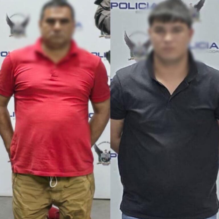 Un ciudadano aprehendido por el delito de asesinato y otro sujeto detenido con boleta de captura en Guayaquil