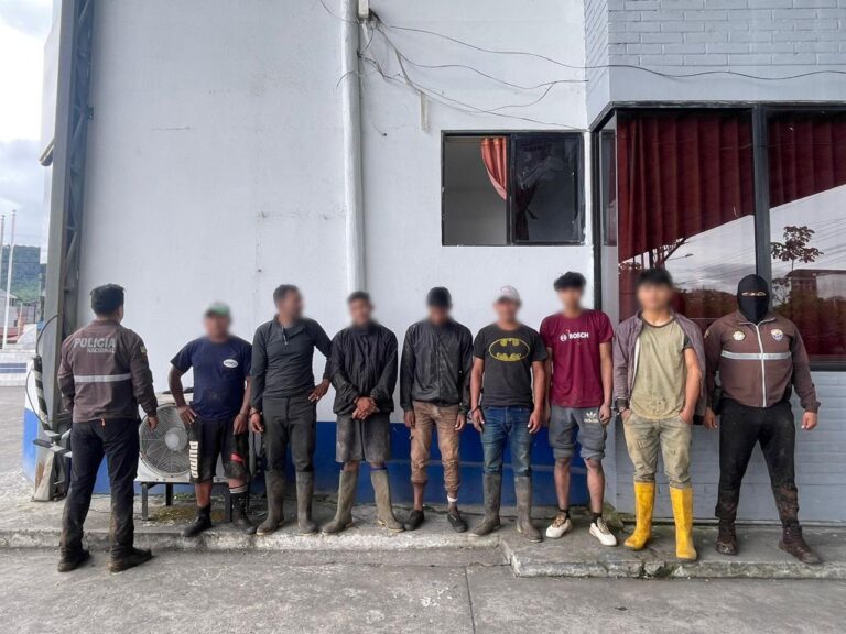 Se ejecutó un operativo en contra de la minería ilegal