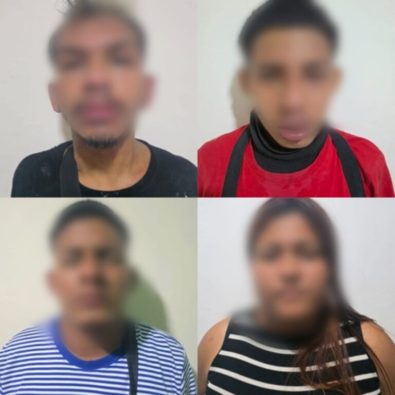 Cuatro ciudadanos aprehendidos por tenencia ilegal de armas de fuego en Los Ríos