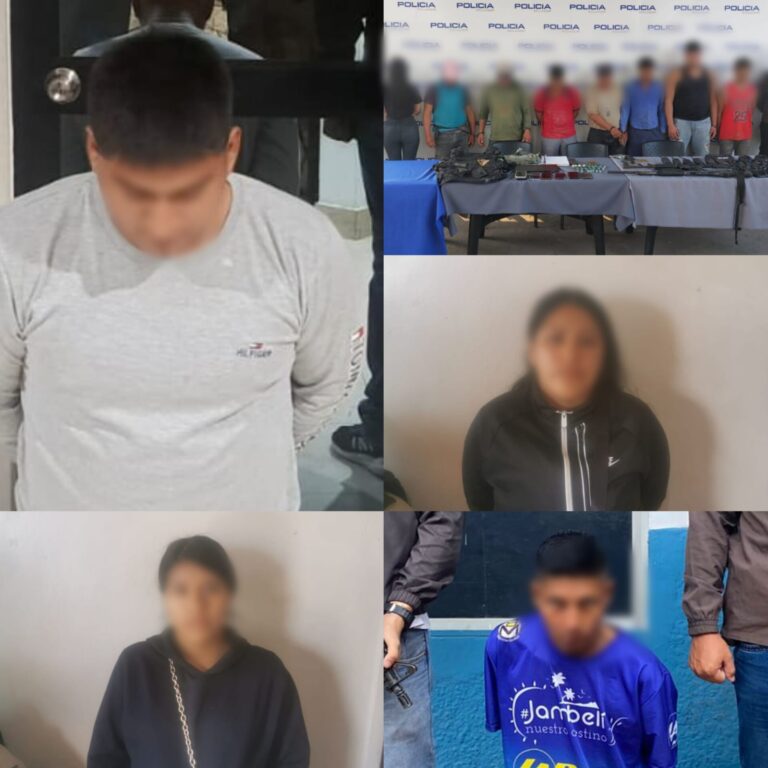 Operativos dejan 13 detenidos, 8 aprehendidos, 24 armas y más de 30 vehículos recuperados
