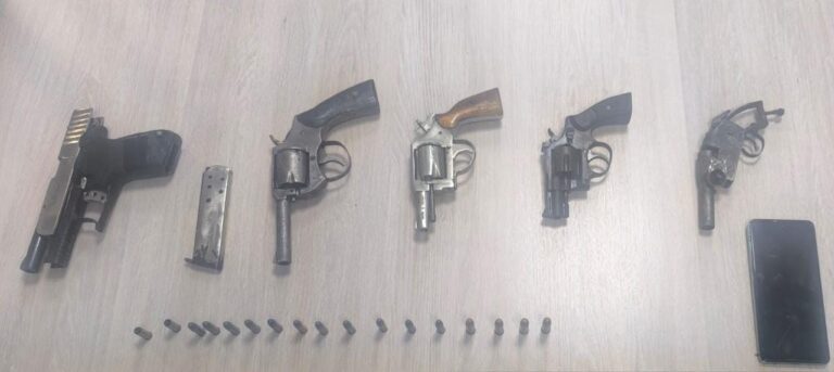 Incautación de armamento en operativo ejecutado en Buena Fe