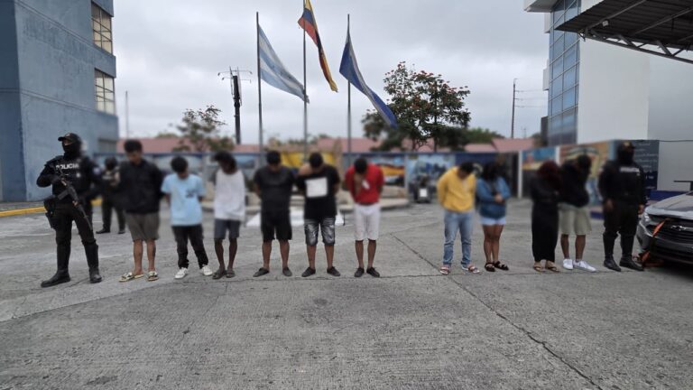 Operativo ‘Apolo 23’ desarticula estructuras criminales en cuatro distritos de Guayaquil