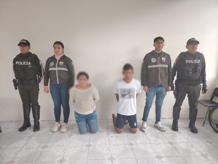 Dos ciudadanos aprehendidos por el delito de extorsión en Pastaza