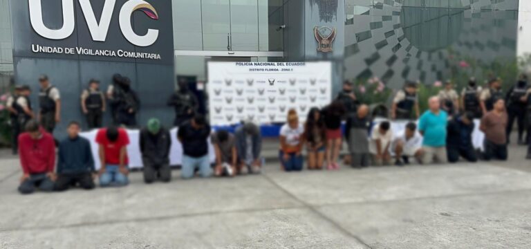Operativo Apolo 24 ejecutado en Guayaquil dejó más de 20 capturados y armamento incautado