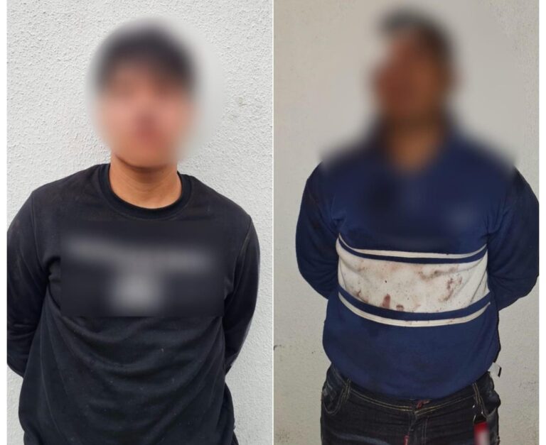 Dos sujetos capturados por el delito de robo en Los Ríos