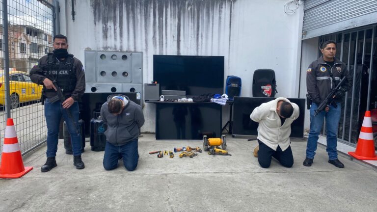 Operación “Orión 1” desarticula banda dedicada al robo de domicilios en Loja y Azuay
