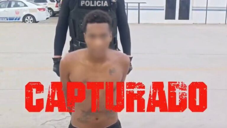 Policía Nacional captura al más buscado de Esmeraldas gracias a labores investigativas