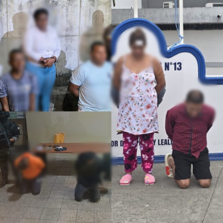 Golpe al microtráfico: 7 capturados, drogas y municiones aprehendidas