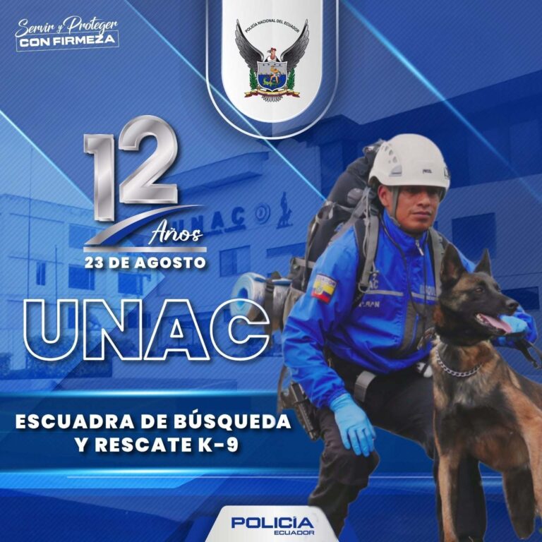 Canes de la Policía Nacional: Héroes de cuatro patas en la búsqueda y rescate