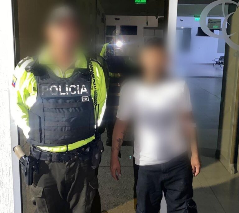Un antisocial fue neutralizado mediante uso legítimo de la fuerza en Quito