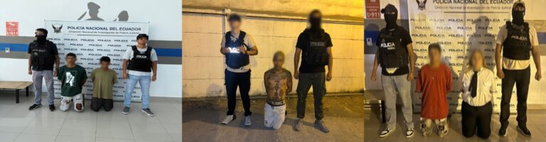5 presuntos vacunadores aprehendidos tras operativos en la Zona 8