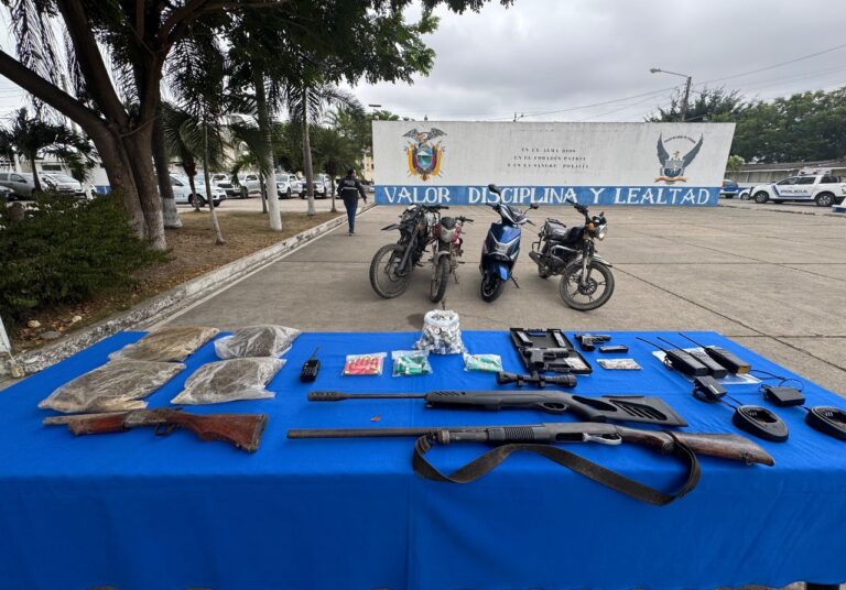 Operativo “Apolo” permite importantes resultados contra la delincuencia en El Oro