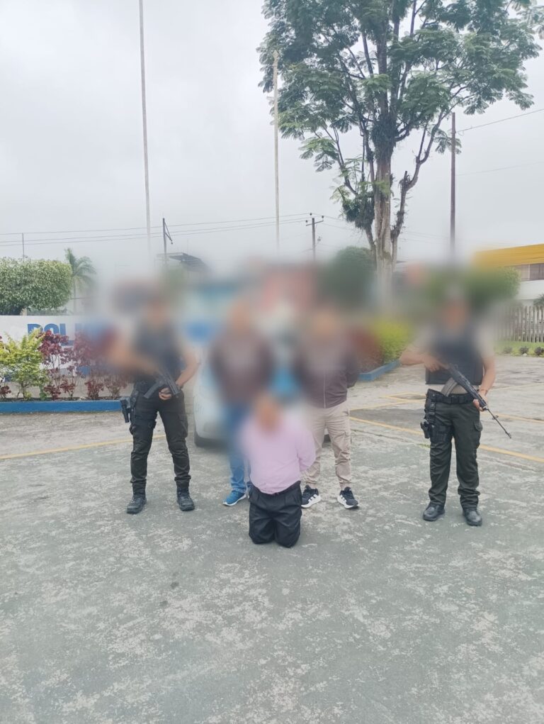 Capturamos a un sujeto requerido por la justicia en Santo Domingo de los Tsáchilas