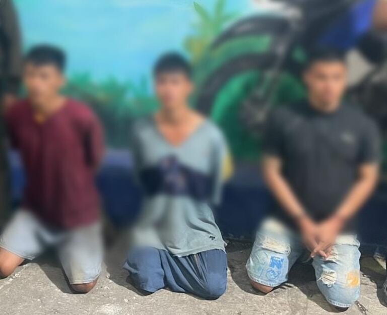 Policía Nacional aprehendió a tres integrantes del GAO “Los Choneros”, por el delito de tráfico de droga en Orellana