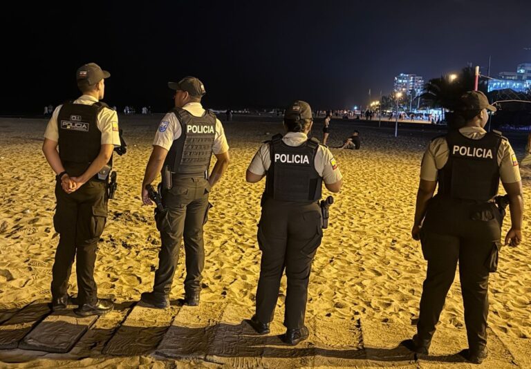 Policía Nacional intensificó controles nocturnos el fin de semana en Esmeraldas