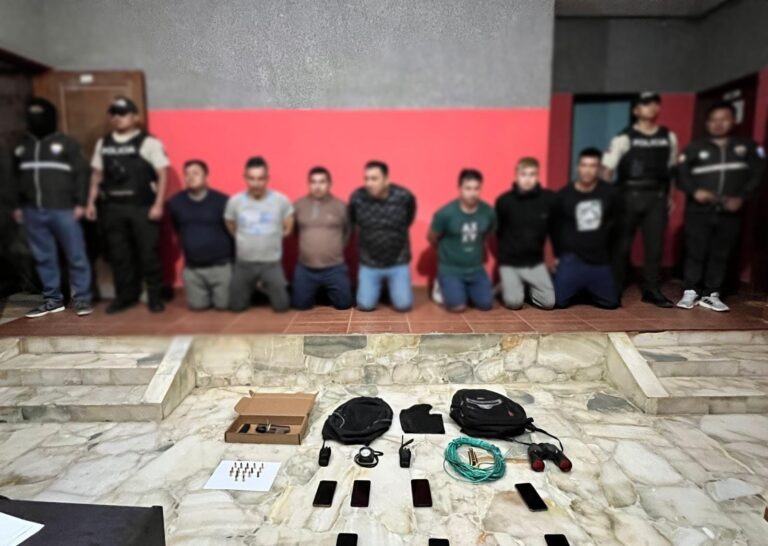Operativo afecta a estructura del GAO “Los Lobos” dedicada al robo de concesiones mineras en Zamora Chinchipe