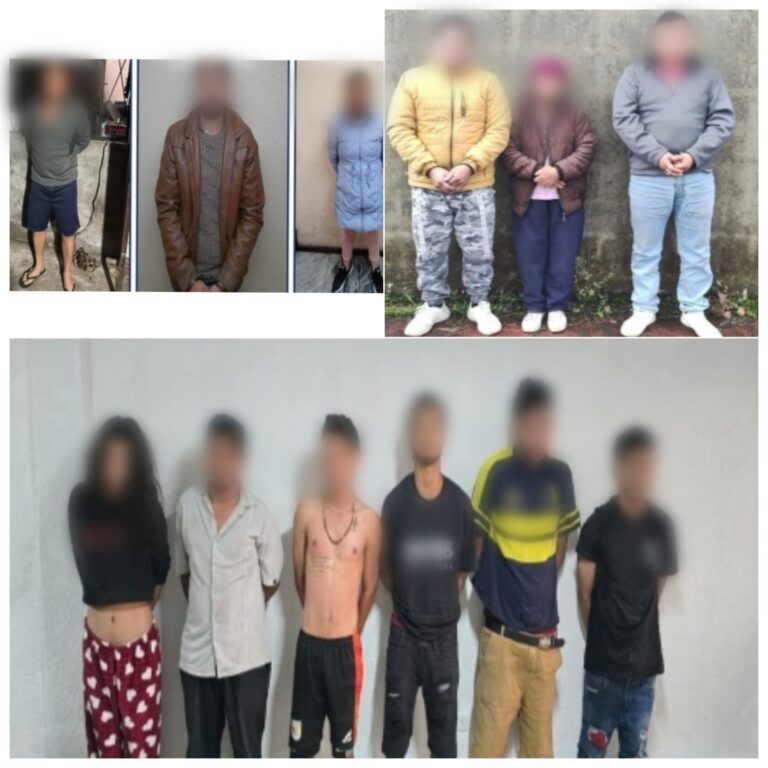 Afectamos al GAO «Los Lobos» con la captura de doce sujetos en Chimborazo