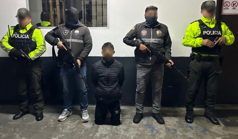 Un presunto implicado en el expendio de droga fue capturado en Ambato