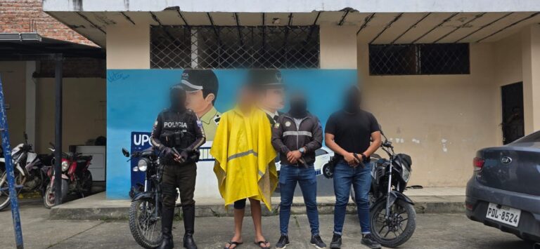 Aprehendido sujeto por robo a estación de servicio en Zamora Chinchipe