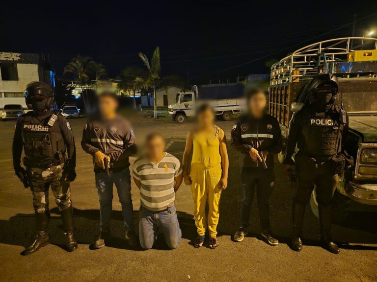 Policía Nacional incauta en Quinindé más de un millón de dosis de droga