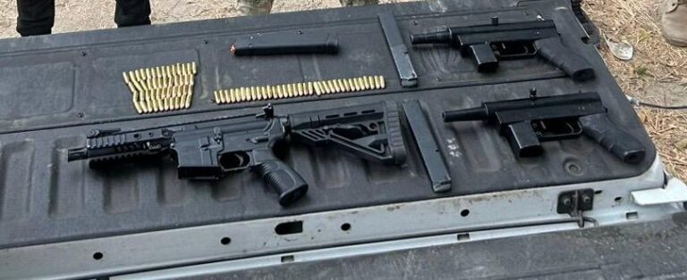 Policía Nacional incautó armas de fuego en Manabí durante intervención territorial e interagencial
