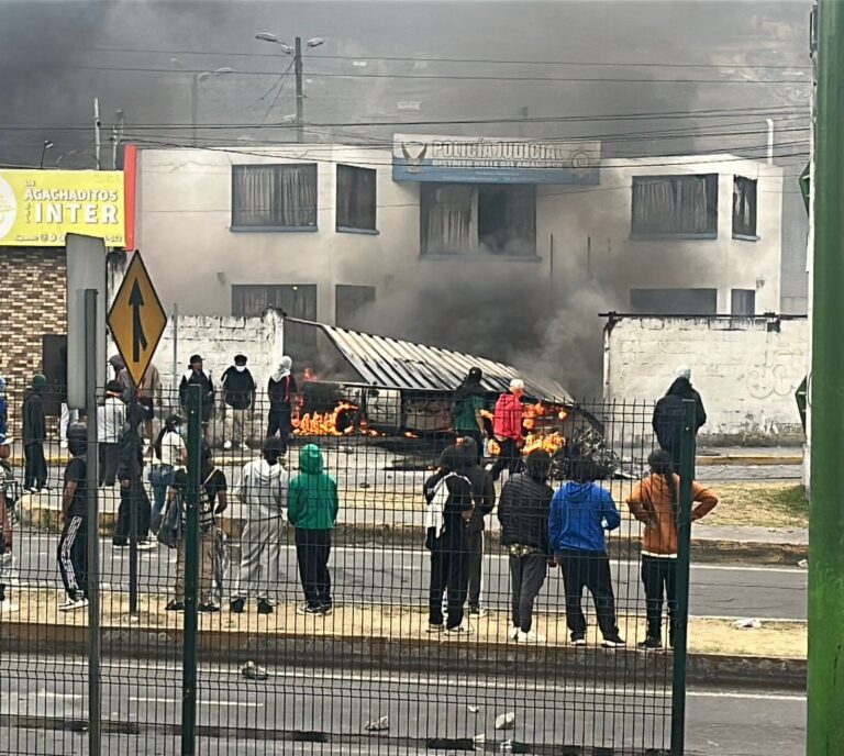 Policía rechaza todo acto terrorista en Otavalo