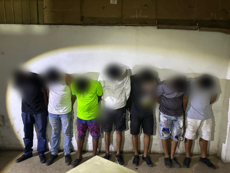 Siete personas aprehendidas por tenencia ilegal de armas de fuego en Guayas